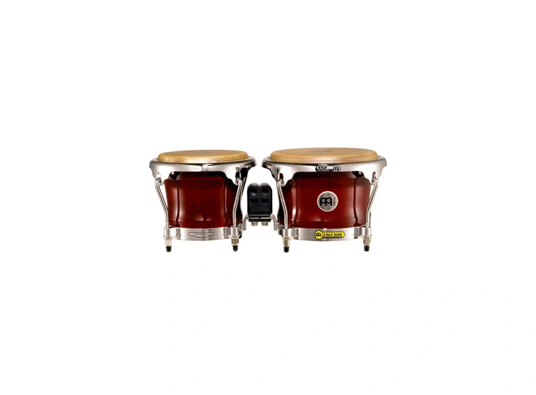 Meinl FWB-400-CR FreeRide Wood Bongo 7"+8,5", Cherry Red (M) 
